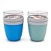 Produktbild Mepal Lunchpot 2-er Set Ellipse aqua und nordic green Lunchbox