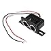 Produktbild KKmoon Auto Zigarettenanzünder Verteiler Splitter Buchse Netzteil 2 Anschlüsse 12V 10A