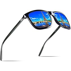 KITHDIA Gafas de Sol Polarizadas Unisex Protección UV400 para hombres y mujeres Conducir Pescar Ir en bicicleta Esquiar Golf Aire Libre Viajes Playa - Lentes Rosado