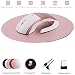 Produktbild Hi-azul 2.4G Wireless Maus Ergonomie wiederaufladbare kabellose Maus Wirklich Ruhige Maus Erinnerungs-Maus (Aluminiumlegierung Mauspad + Tuch Mauspad + Ladekabel + USB-Empfänger) (Rose Gold)