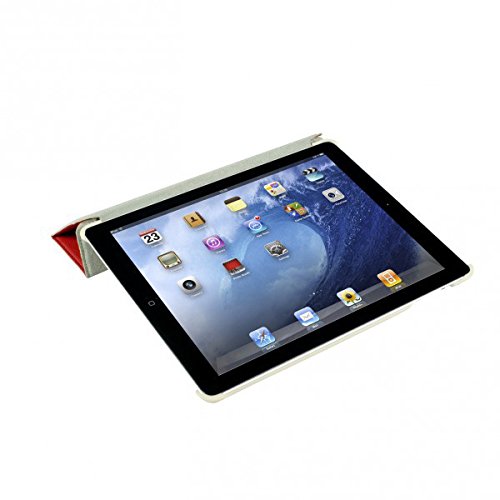 iPad2 Flip Cover Stand red Logic3 - 5