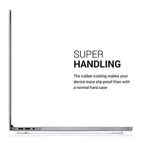 kwmobile Crystal Hülle für Apple MacBook Pro 15″ (ab 2016) Touchbar Hard Case – dünne durchsichtige transparente Schutzhülle Cover Tasche Transparent - 3