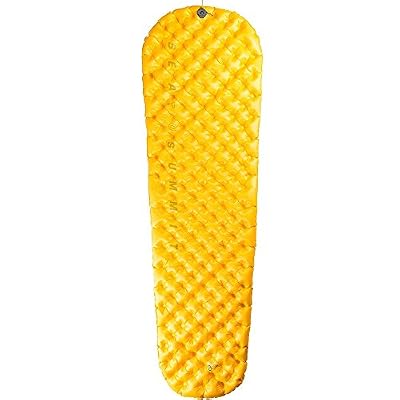 Sea to Summit Matelas ultraléger, Couleur Jaune, Taille : 183 x 55 cm