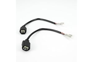 Aharon Motorcycle 12V Cable Wire Extension/Adapter for LED Turn Signal Lights | Compatible with Kawasaki Motorcycles | Bike Indicator Blinkers | Waterproof Indicator Light Connector Plug