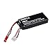 Produktbild Wiederaufladbare 7,4 V 1400 mAh Lipo Batterie Für Hubsan H107D / H501S / H502S / H501A / H123D / H901A Sender Fernbedienung Controller