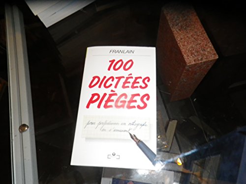 couverture de : 100 dict&eacute;es pi&egrave;ges