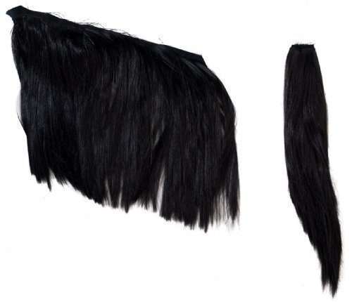 Rocking Horse Replacement Mane & Tail Set (Black)