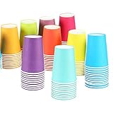 papel crepe color cafe 【Material】Los vasos de papel están fabricados con materiales de alta calidad y respetuosos con el medio ambiente,con un diseño resistente a las grietas,sin derrames ni fugas.