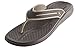 Backjoy Unisex Standright Chocolate/Tan Flip Flops-Posture Sandal-9 Uk/India (M10 Us) RS.2990.00