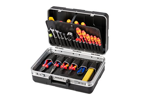 Parat 485.020-171 Werkzeugkoffer mit Einsteckfächern schwarz (Ohne Inhalt) - 5