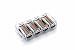 Dorco Pace 4 Replacement Cartridges – Razor Blades for Men - Common Docking System Compatible With Any Dorco Handle – Safe, Sensitive Men’s Shave - Lubrication Strip Included – 12 Count