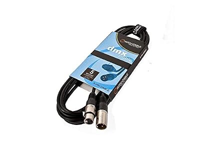 Accu Cable AC-DMX3/5 Câble 3-pin XLR mâle/3-pin XLR Femelle DMX 5 m