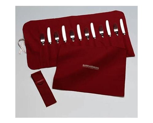 Robbe & Berking Bestecktasche für 12 Menügabeln oder 12 Menümesser