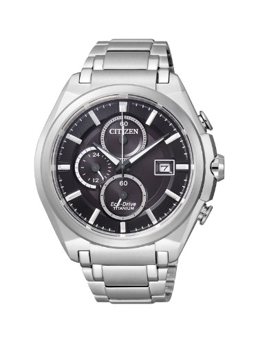 Citizen Eco-Drive Herrenuhr Chronograph Super Titanium / Saphirglas CA0350-51E Citizen Eco-Drive Herrenuhr Chronograph Super Titanium / Saphirglas CA0350-51E