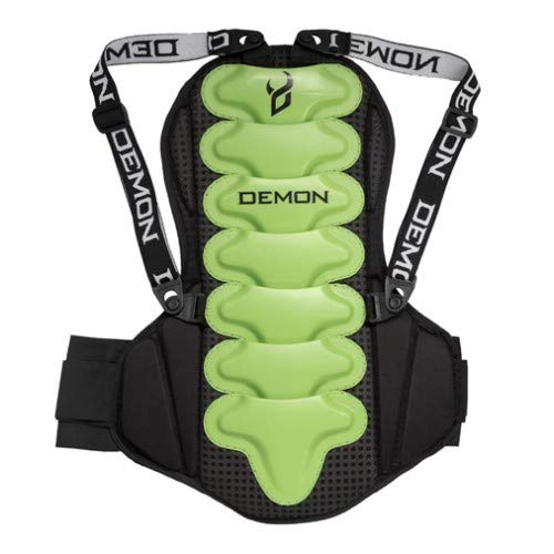 Demon Snow Pro Guard Espaldera, Negro, L