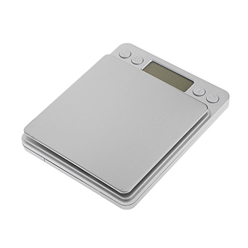 Gazechimp Mini 3kg Digtal Wagge Küchenwaage Briefwaage Digitalwaage Für Küche Apotheke - 3