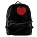 Produktbild Rghkjlp I Heart and I Love Mens and Womens Canvas Backpack School Laptop Bag Unisex