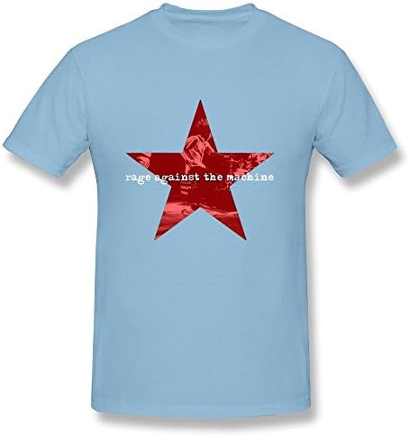 Men's Rage Against The Machine Logo Crew Neck T Shirts Large