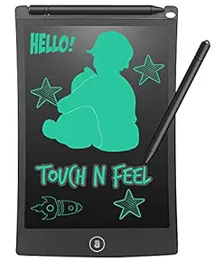 MorningVale Portable LCD Writing Board Slate Drawing Record Notes Digital Notepad with Pen Handwriting Pad Paperless Graphic Tablet for Kids at Home School, Writing Pads, Writing Tablet (8.5 inch)