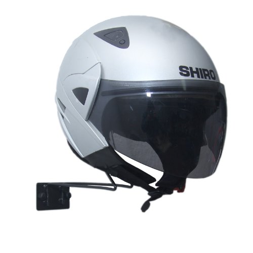 Wandhalter Helmablage schwarz Helmhalter Fahrradhelm Motorradhelm Helm Reithelm - 3