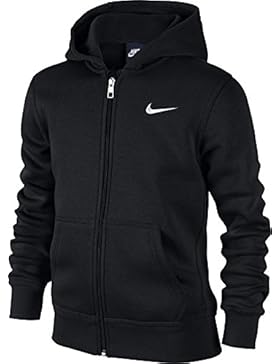 NIKE Jungen Hoodie YA76 Brushed Fleece Full Zip