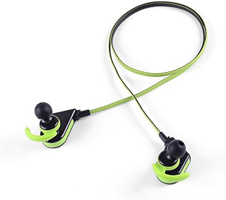 Bluetooth Headphone Wireless In-Ear Magnetic Earbuds with Mic for Support Android and IOS (Green)