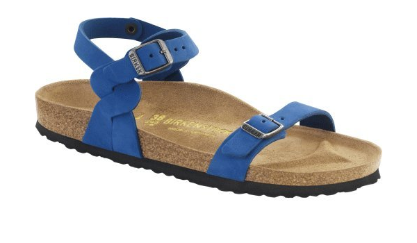 birkenstock salina blue