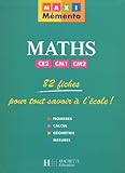 Maths CE2, CM1, CM2