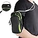 Produktbild DONWELL Lauf-Armband für iPhone XS Max XR XS 8 7 6 Plus, Samsung S10 S9 S8 Plus S7 S6 A8 A7 A6 A5 schweißfreie Sportarmbandtasche Handy Halterung für Laufen, Joggen, Walken, Wandern