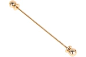 ERKIC NUEEUDD Men Shirt Pins Tie Clip Collar Clasp Luxury Business Wedding Brooch Bar Ornament Gold