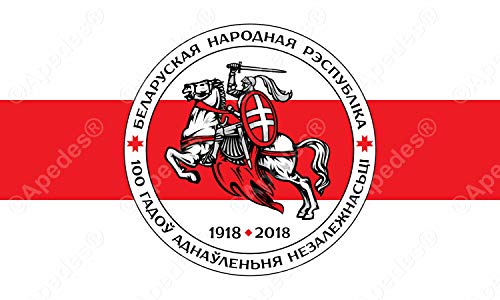 Apedes Bielorrusia Bnr - Adhesivo decorativo para tablet de ordenador de 100 años (3x5 pulgadas)