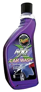 MEGUIAR'S Nxt Generation Car Wash pH Balanced Rich Lather Shampoo with Water softeners for spot Free Finish, 532 ml