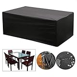 Maße: Länge x Breite x Höhe, bitte kaufen Sie eine Abdeckung, die etwas größer als Ihre Möbel ist, damit genügend Platz vorhanden ist, um die Abdeckung auf Ihre Möbel zu ziehen