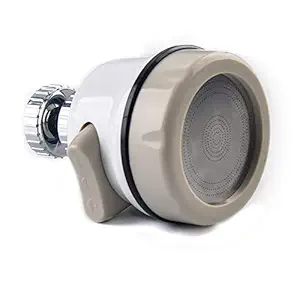 SUKHNIDHI 360 Degree Rotating Water-Saving Sprinkler, Faucet Aerator, 3-Gear Adjustable Head Nozzle Splash-Proof Filter Extender Sprayer for Kitchen, Bathroom