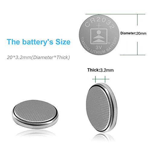 LiCB CR2032 3V Lithium Battery(10-pack)