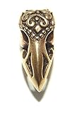 Raven Bronze Viking / Celtic Beard / Hair Bead Ring