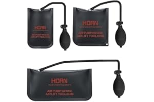 KSVS Air Wedge Bag Pump,Professional Leveling 3 Pack Strong Air Wedge Bag Kit,Car Door and Window Installation and Positioning air Cushion airbag(3 PCS air Bags)