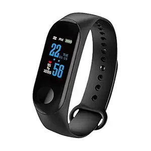 ZAKEO Fitness Tracker M3 Smart Watch  Bracelet with Heart Rate, Pedometer, Sports Tracking, Workout, Sport Wristband, Sleep Monitor and Blood Pressure.