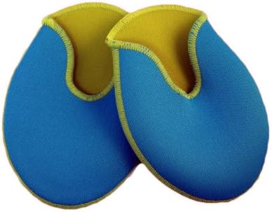 Bunheads Carousel Ouch Pounch Pointe Shoe Pads - Large, Aqua/Lime, Large