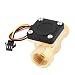 Produktbild sourcingmap® G1/2" Gewinde Hall Effekt Wasser Fluss Sensor Schalter Flussmeter 1-30L/min 65mm