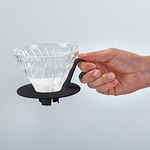 Hario vdgn02b – Kaffeemaschine Dripper V60, aus Glas, 4 Tassen, Schwarz - 4
