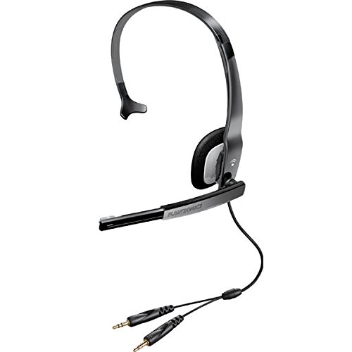 Preisvergleich Produktbild Plantronics .Audio 310 Monaurale Kopfhörer mit Geräuschunterdrückung Boom Mikrofon für PC, Laptop, Skype / iCHOOSE