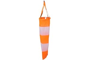 RAINBEAM Mangas de viento para aeropuerto: bolsa de calcetines para medición de viento para exteriores con cinturón de nylon de nylon Bolsa de manga de viento para medidas para aeropuerto (0,8 m / 2,62 pies y
