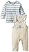 Julius Hüpeden Unisex Baby Pirat Im Set MIT Oberteil Skort Dungarees, Multicoloured (Oyster/aquarelle 730406), 0-3 Months (Manufacturer Size 62)
