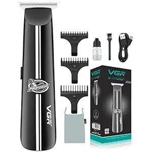VGR V-007 Professional Rechargeable Cord/Cordless Hair Trimmer Runtime: 120 min Trimmer for Men