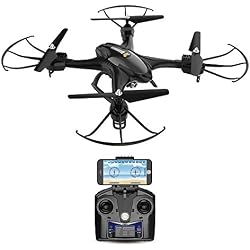 Helikopter Quadrocopter mit Camera, ildübertragung, App Steuerung, Headless-Modus, One Key Return Best für Anfänger
