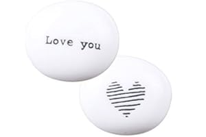 East of India Porcelain Pebble - Love You