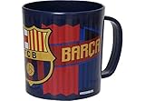 Taza de Futbol Club Barcelona CYP Imports MG-03-BC Taza plástico 260 ml, diseño Futbol Club Barcelona, Azulgrana, 0 Inches