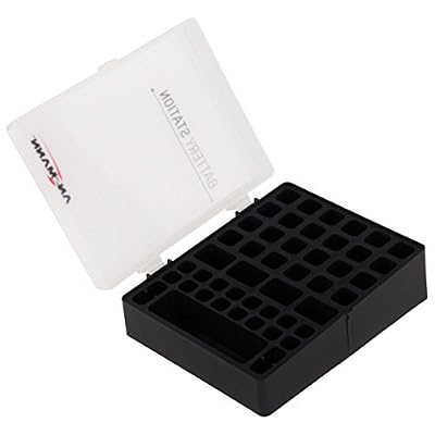Ansmann Batterie Premium Boîte pour 4 mignon AA ou Micro AAA Piles et batteries - Boîte de rangement pour la protection et le transport