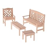 Doppelstuhlgröße (L x B x H): Ca. 12,5 x 5,2 x 8,6 cm / 4,92 x 2,05 x 3,39 inch